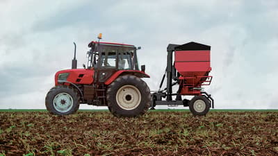Fertilizer spreader Rostselmash РА-3000 GRACH MAX