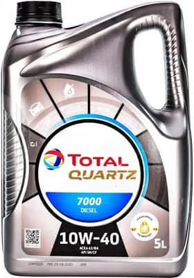 Total моторна олива Quartz 7000 Diesel 10W-40