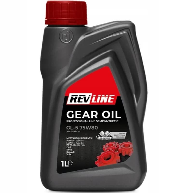 Revline трансмісійна олива Semisynthetic GL-5 75W-80