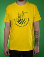 JHK футболка жовта Regular T-Shirt — изображение 2