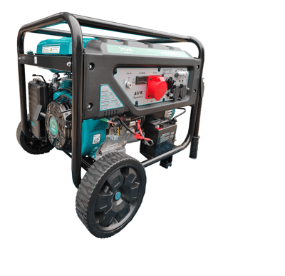 Генератор INVO H9000DT-G 7.2/7.7 кВт, трифазний, з електрозапуском