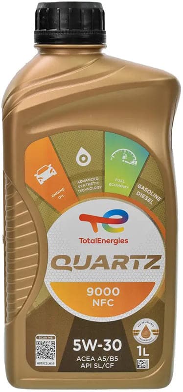 Total моторна олива Quartz 9000 Future NFC 5W-30