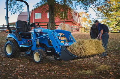Compact tractor LS Tractor MT1.25 (Turf Tire)