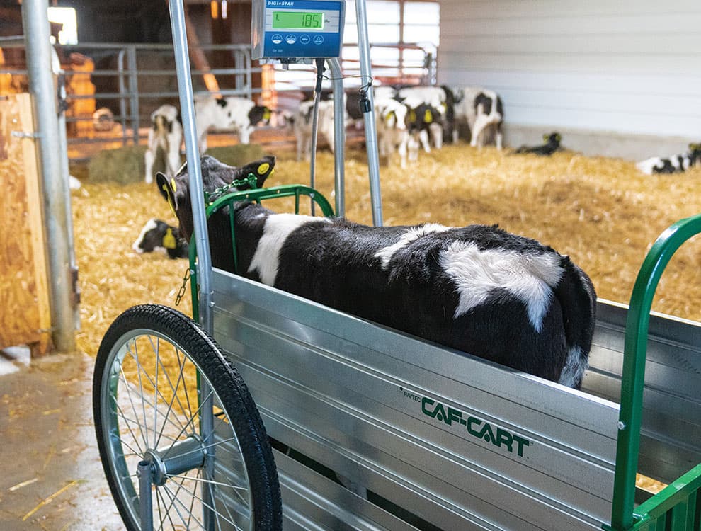 Topcon Agriculture Calf Cart Scale System