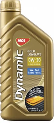 MOL моторна олива Dynamic Gold Longlife 0W-30