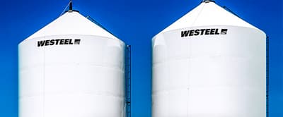 Grain bin AGI Westeel Magnum-G