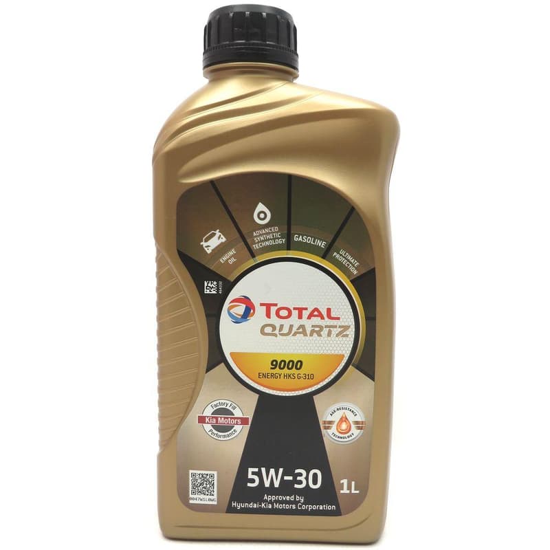 Total моторна олива Quartz 9000 Energy HKS G-310 5W-30