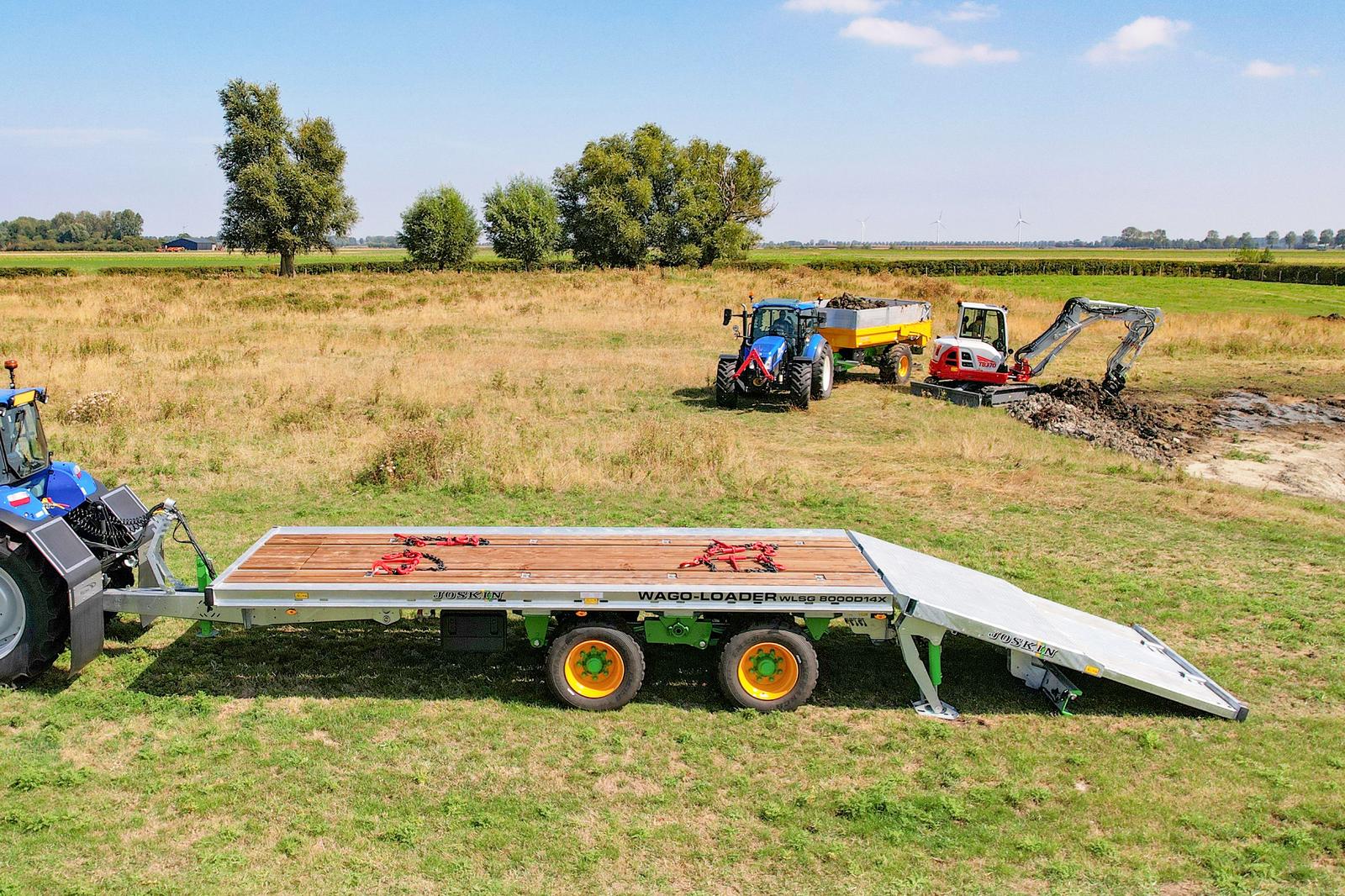Причіп JOSKIN SEMI-MOUNTED WAGO-LOADER