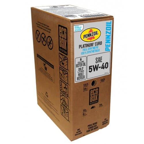 Engine oil Pennzoil Platinum Euro 5W40 24/1 Qt Ecobox