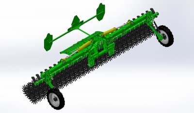 Rotary hoe Veles-Agro Demetra 6 (mounted)
