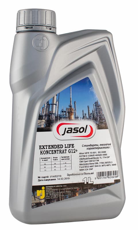 Jasol антифриз Extended Life -37 G12+