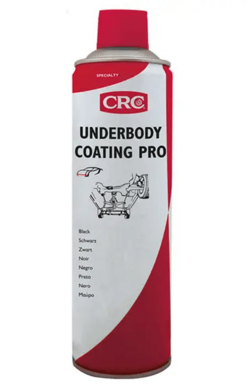 CRC aerosol noise and corrosion protection Underbody Coating pro