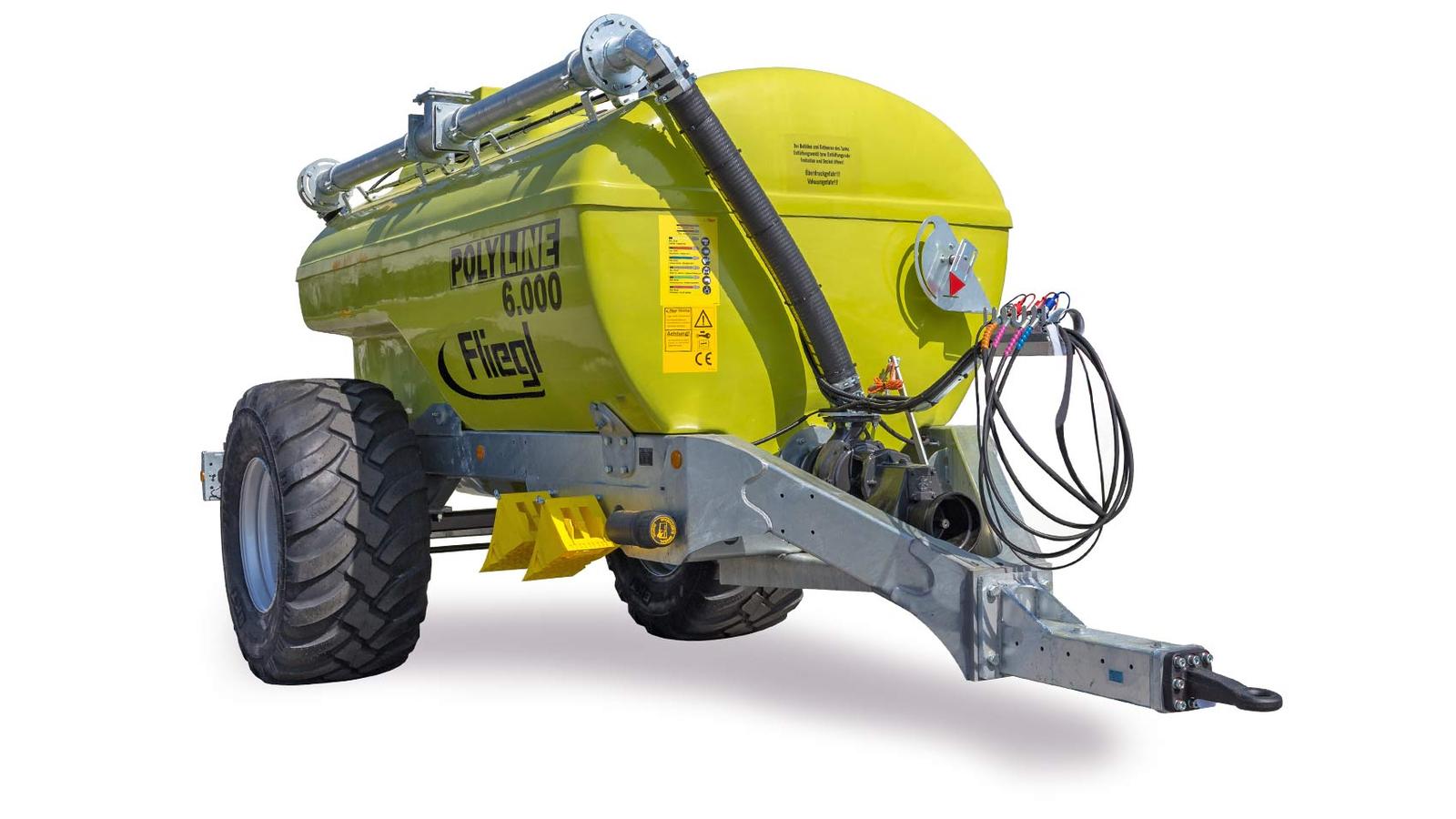 Slurry tanker Fliegl HFW Poly Line single-axle