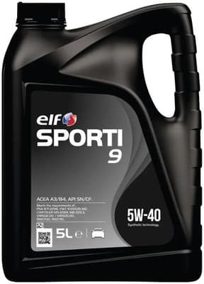 Elf моторна олива Sporti 9 5W-40