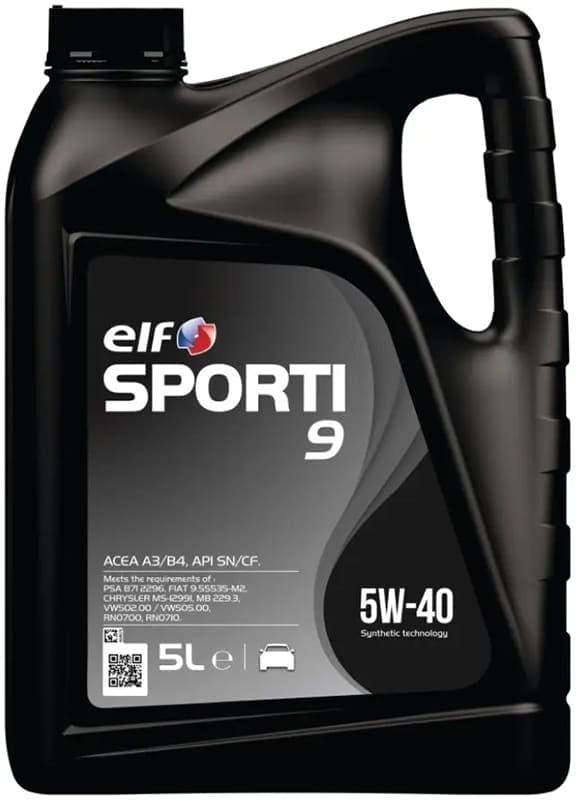 Elf моторна олива Sporti 9 5W-40