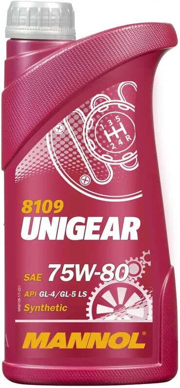 Mannol трансмиссионное масло Unigear 75W-80 GL-4/GL-5 LS 8109