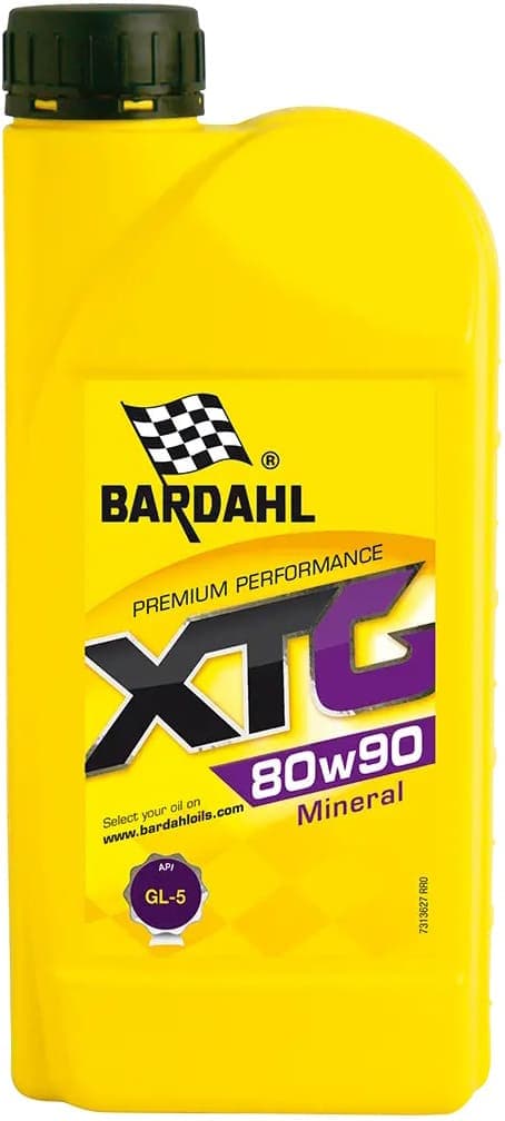 Bardahl редукторна олива XTG 80W-90