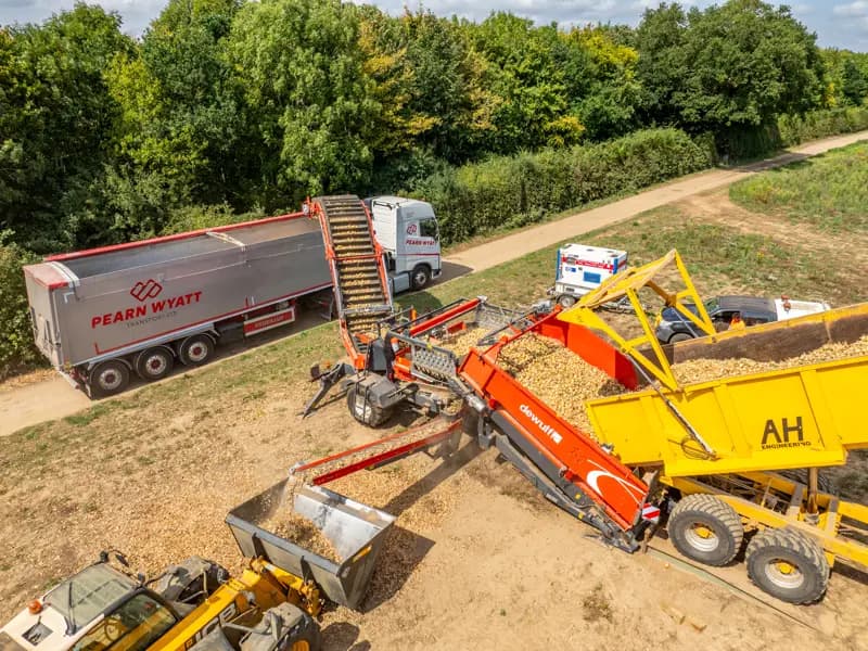 Транспортер для картоплі Dewulf Field Loader 240
