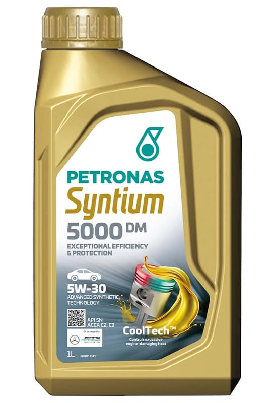 Petronas моторна олива Syntium 5000 DM 5W-30 SN