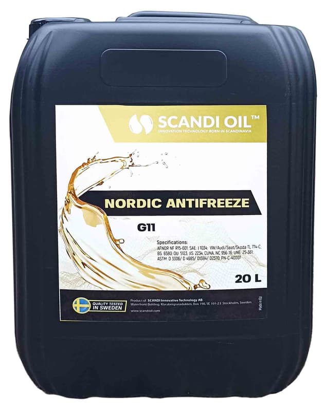 Scandi Oil антифриз Nordic Antifreeze Concentrate G11