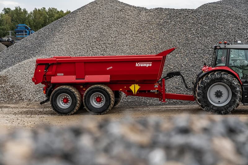Tipping trailer Krampe HD 550