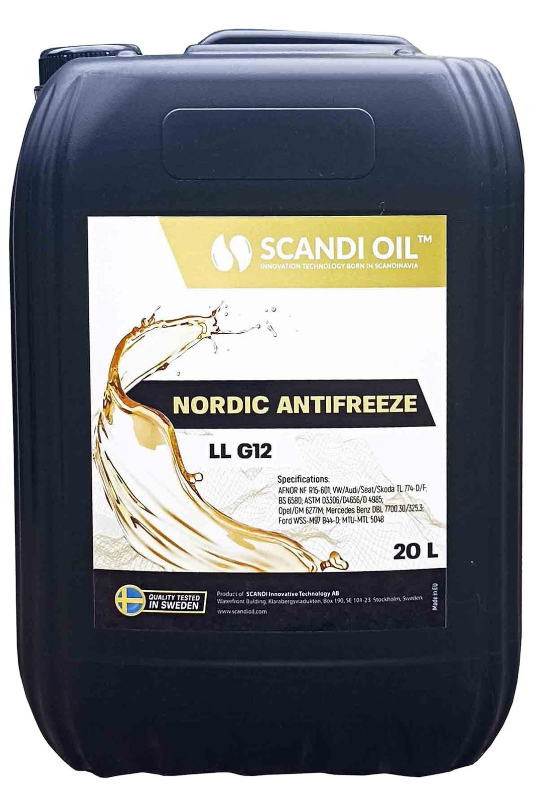Scandi Oil антифриз Nordic Antifreeze Concentrate LL G12