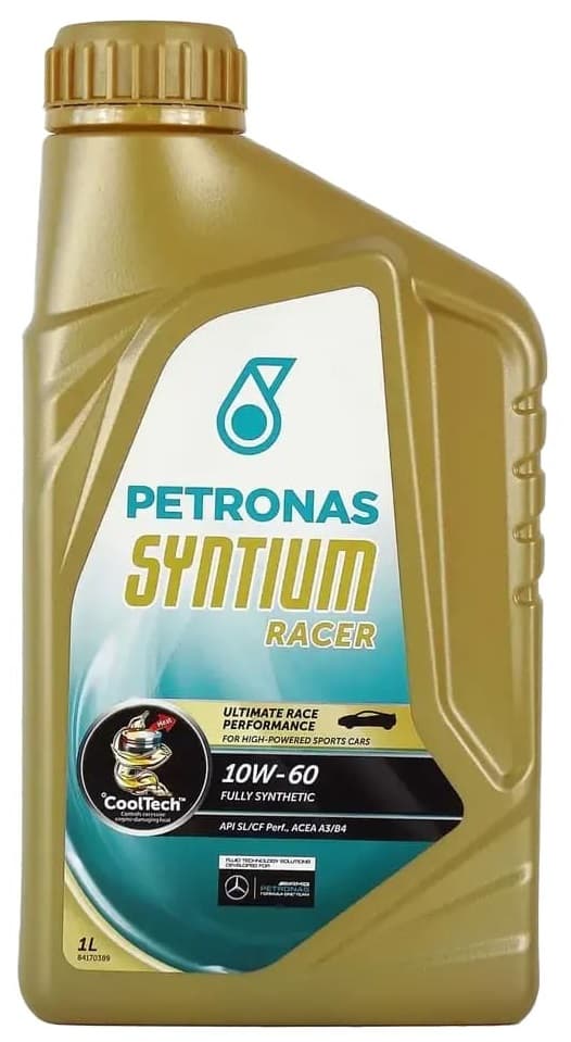 Petronas engine oil Syntium Racer 10W-60