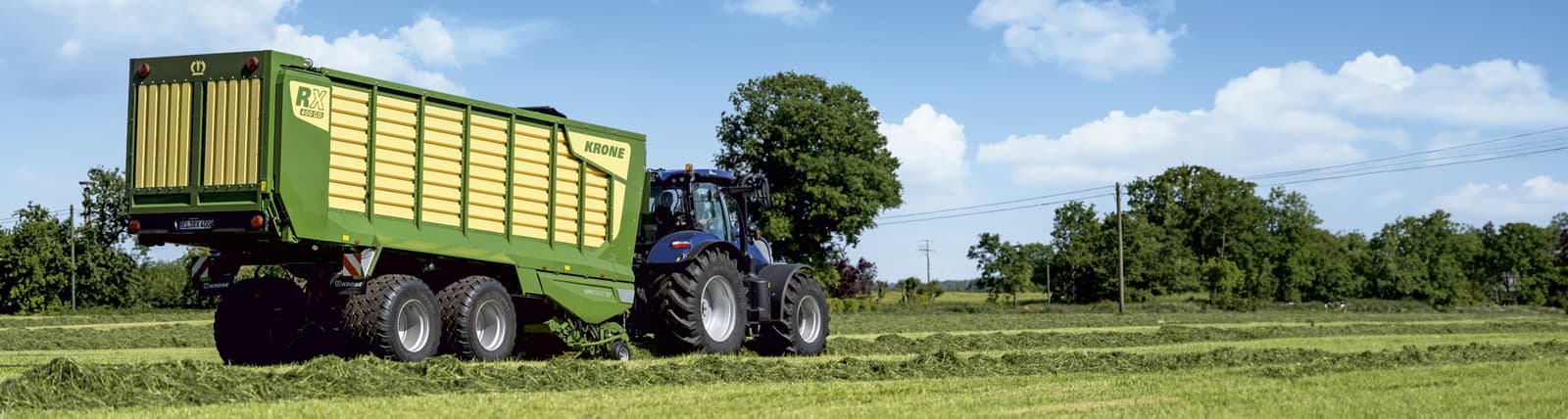 Жинағыш тіркеме KRONE RX 330–400