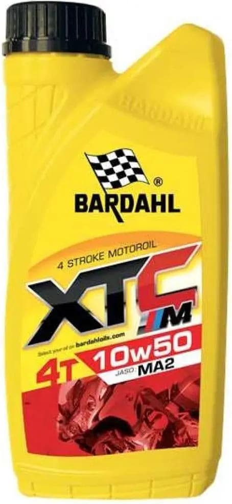 Bardahl моторное масло XTC-M 10W-50 JASO MA2