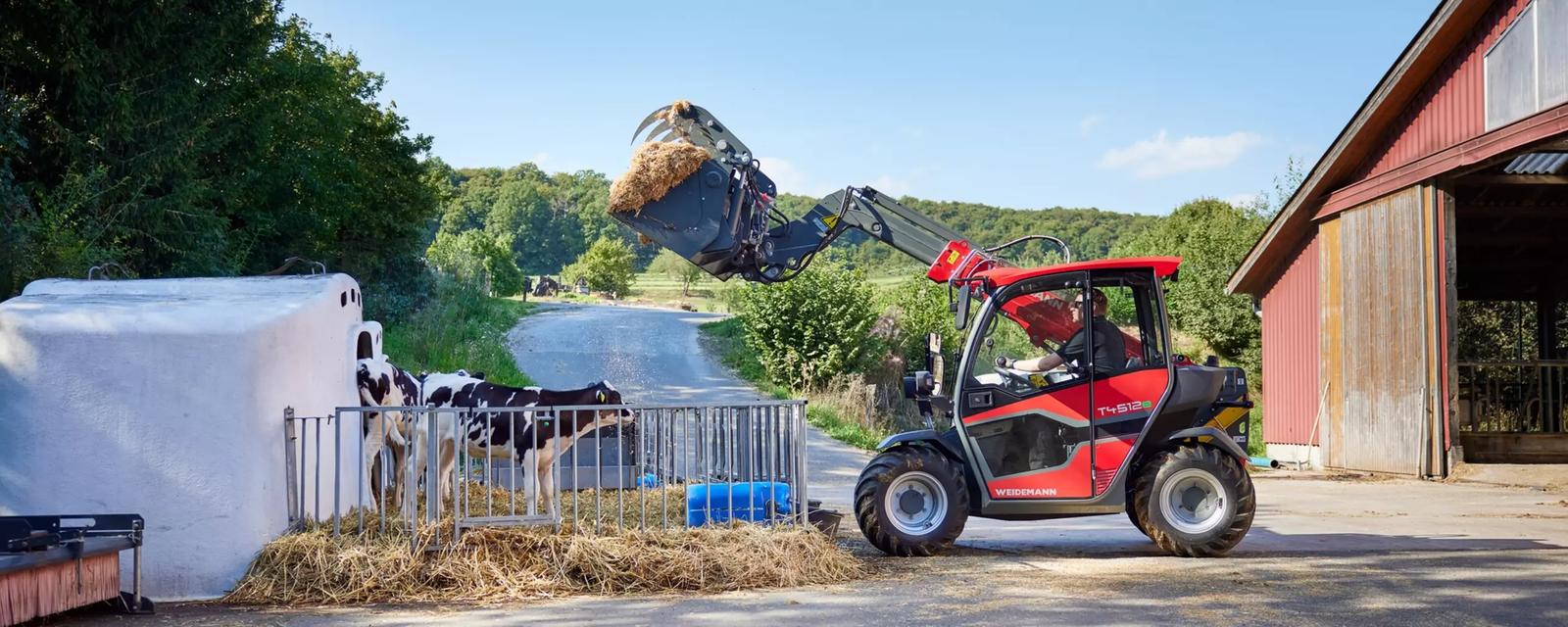 Telehandler Weidemann T4512e
