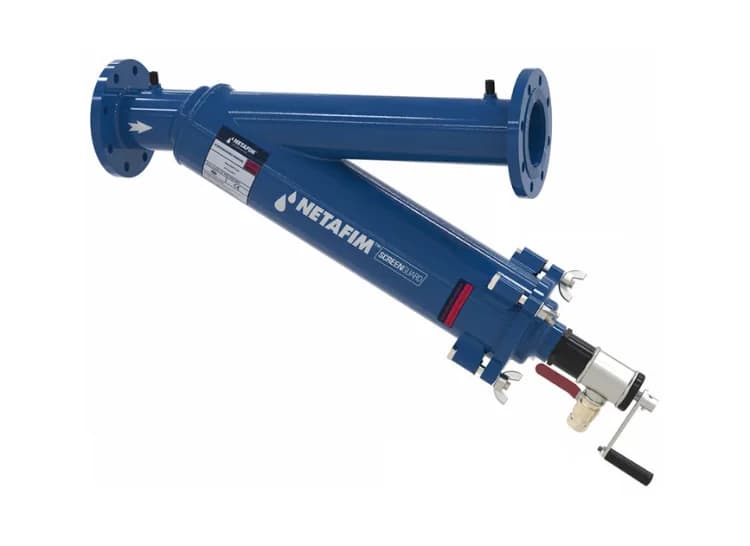 Netafim ScreenGuard™ Semi-automatic, in line, metal screen