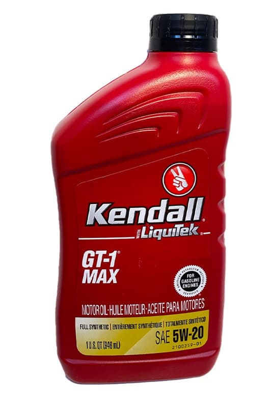 Моторна олива Kendall GT-1 MAX Premium Full-Synthetic 5w-20