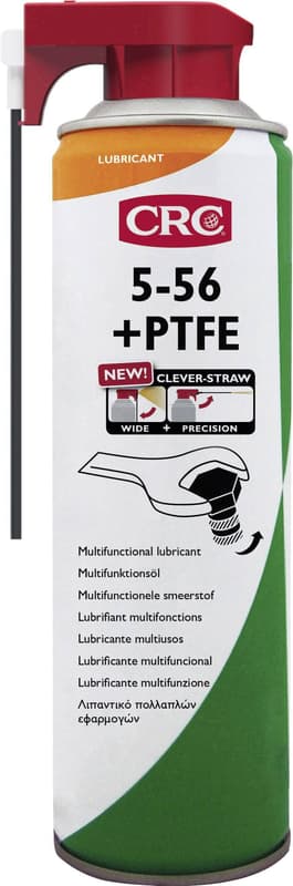 CRC мастило 5-56+PTFE Clever-Straw