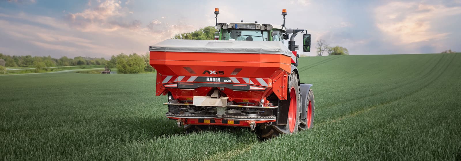 Тыңайтқыш шашыратқышы RAUCH AXIS H 55 EMC +W ISOBUS