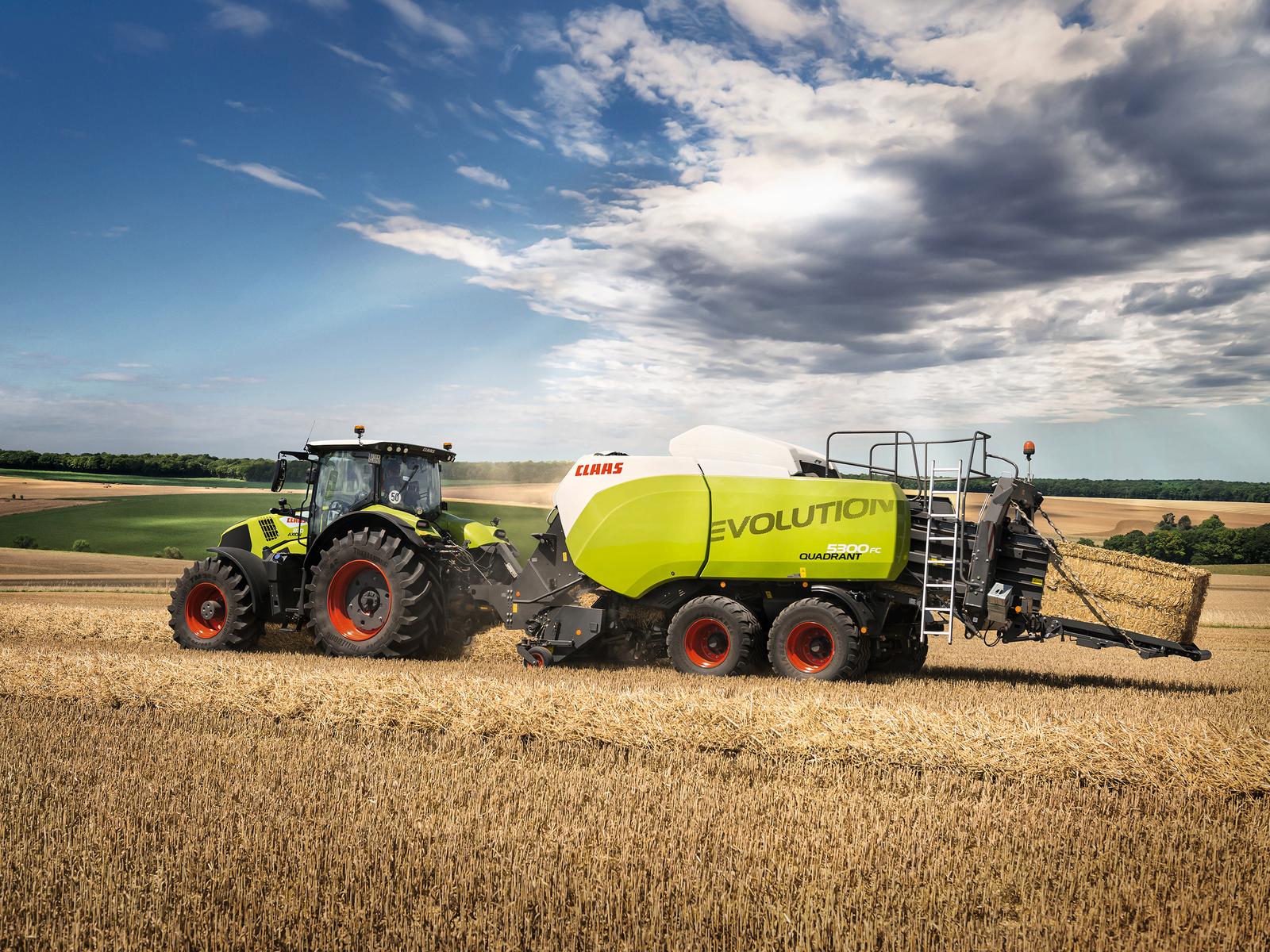 Пресс-подборщик CLAAS QUADRANT 5300 EVOLUTION