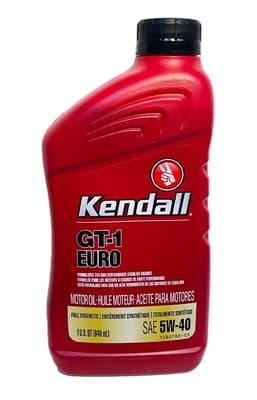 Олива моторна Kendall GT-1 EURO Premium Full Synthetic 5W-40