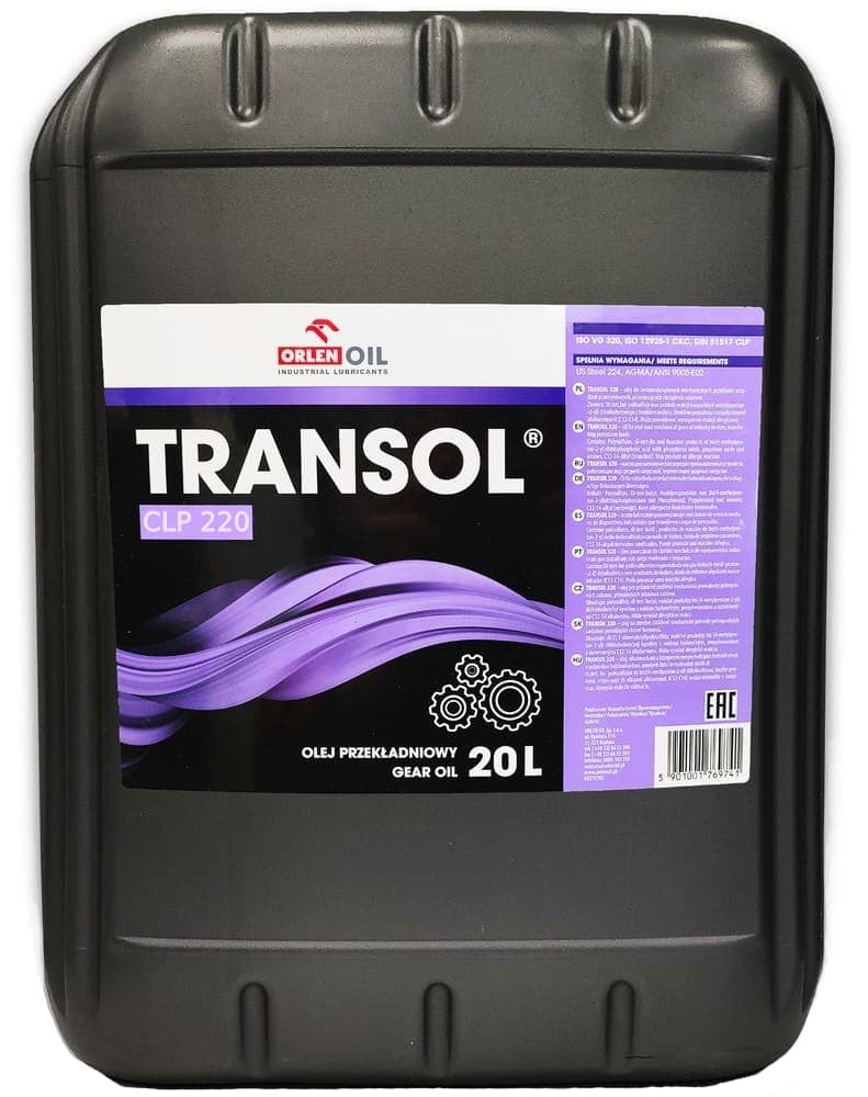 Orlen трансмісійна олива Transol CLP 220