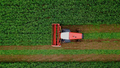 Self-propelled windrower Rostselmash КСУ 1