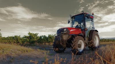 Orchard tractor Case IH Farmall 120CL