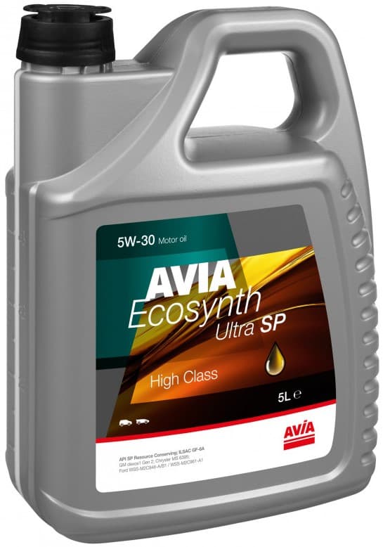 Avia моторна олива Ecosynth Ultra 5W-30