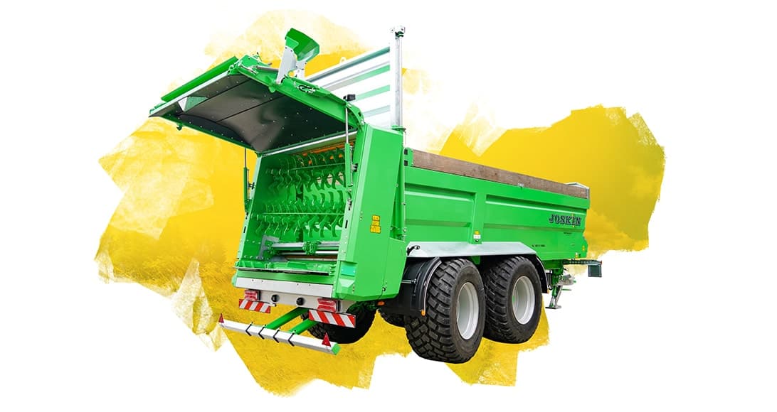 Manure spreader JOSKIN FERTI-SPACE2 HORIZON