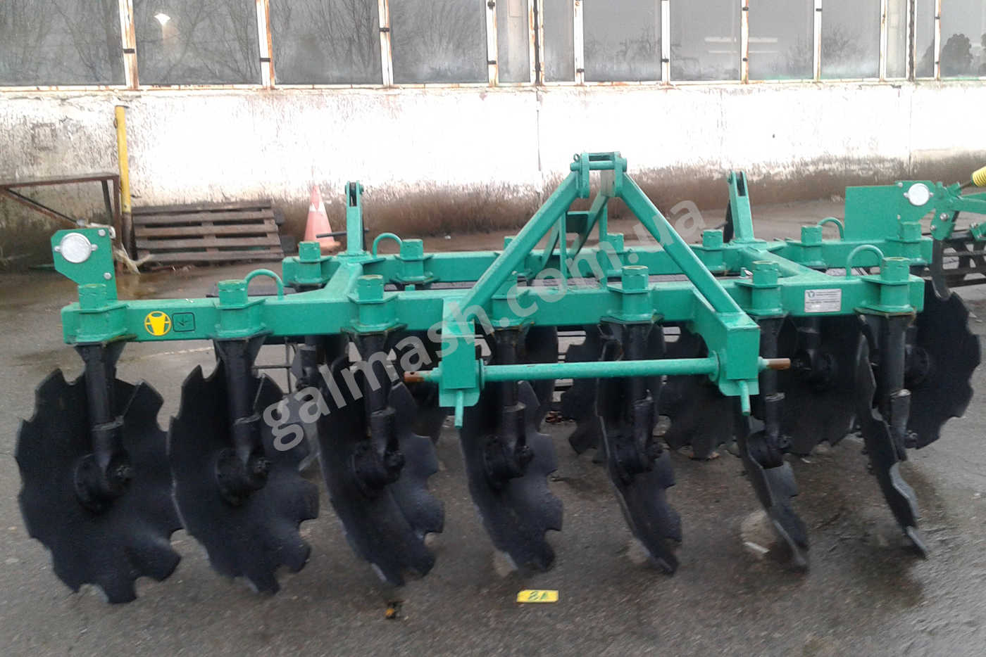 Disc harrow Galeshchyna Mashzavod BGR-2.4 «Yavdokha»