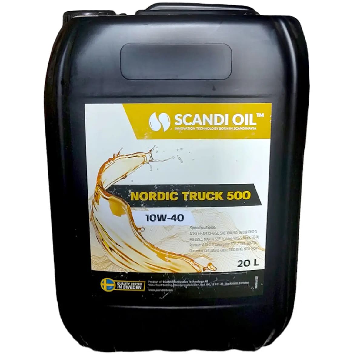 Scandi engine oil Nordic Truck 500 10W40