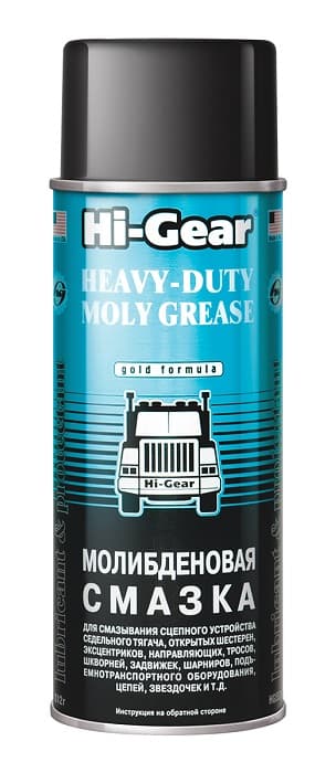 Мастило літієве з молібденом Hi-Gear Heavy-Duty Moly Grease