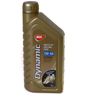 MOL моторна олива Dynamic Moto 4T Racing Pro 5W-60