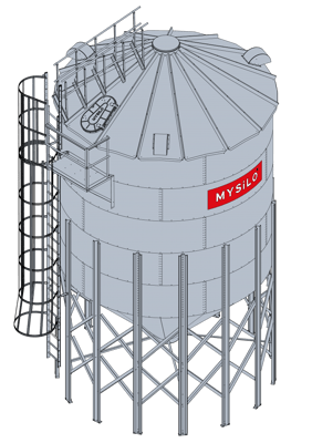 Mysilo EHF Model Hopper Silo