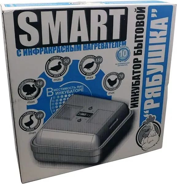 Рябушка інкубатор Smart 70 (аналоговий, механічний)