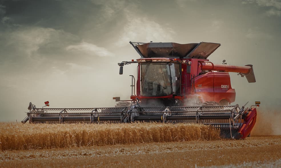 Combine harvester Case IH Axial-Flow 7160