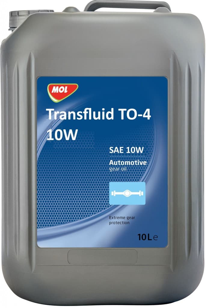 MOL трансмиссионное масло Transfluid TO-4 SAE 10W