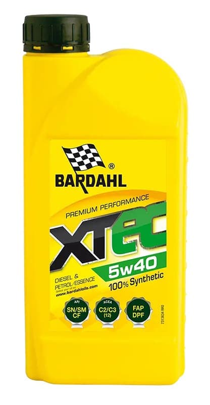 Bardahl моторна олива XTEC 5W-40 C3
